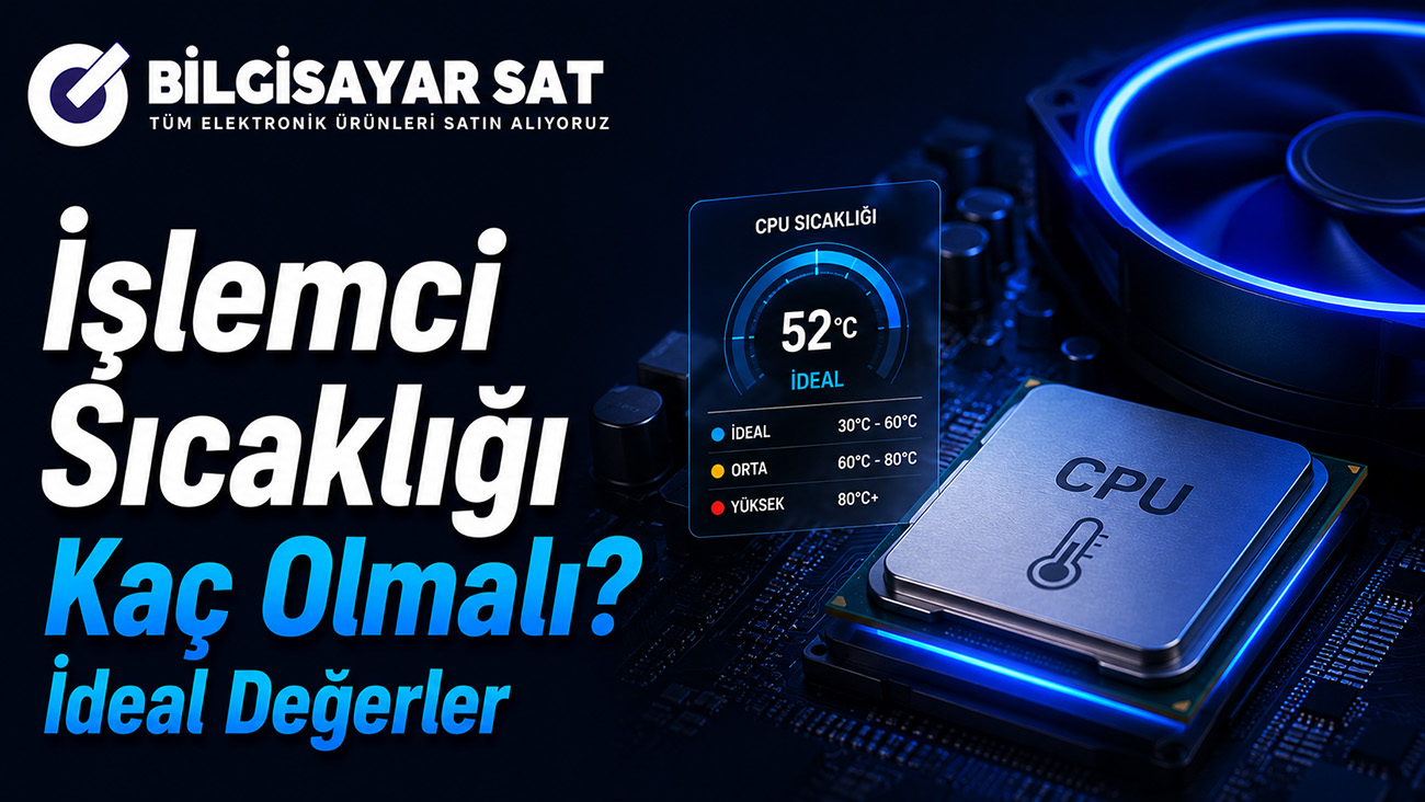 İşlemci Sıcaklığı Kaç Olmalı? İdeal Değerler