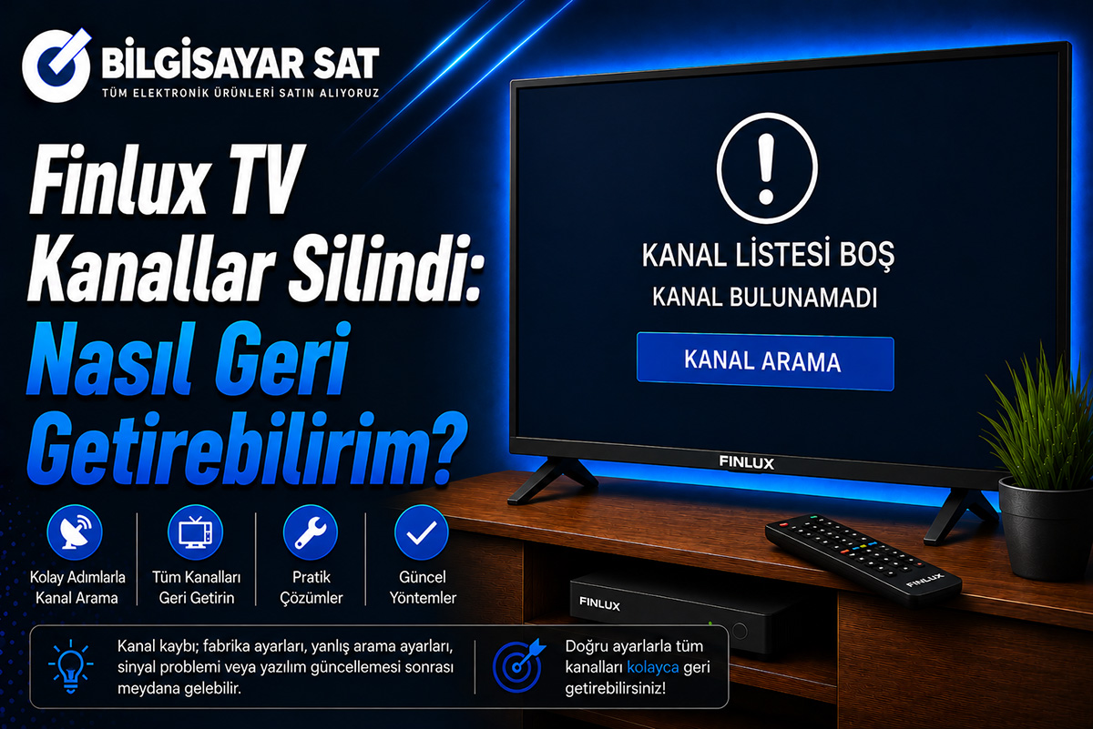 Finlux TV Kanallar Silindi: Nasıl Geri Getirebilirim?