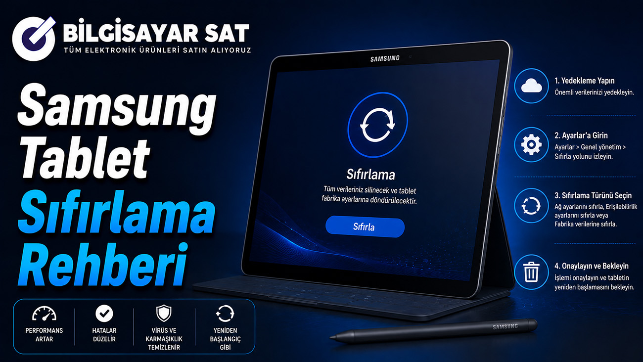 Samsung Tablet Sıfırlama Rehberi