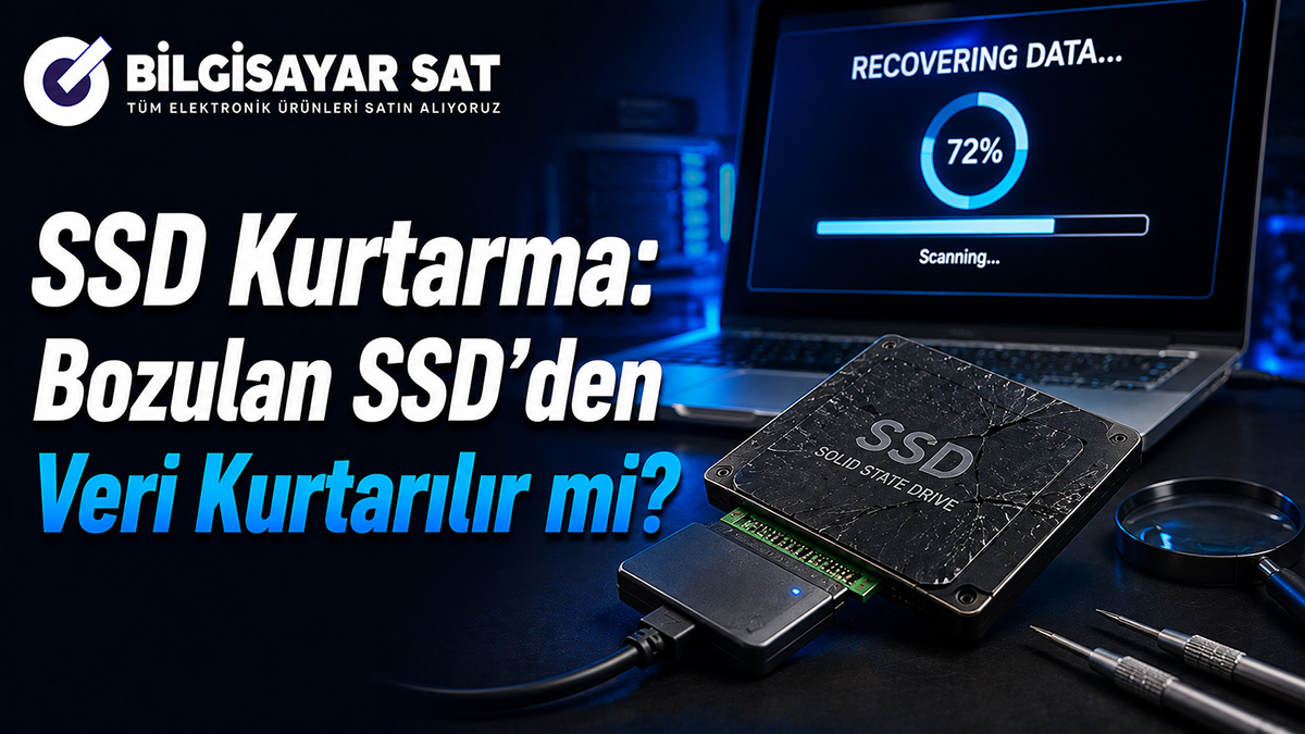 SSD Kurtarma: Bozulan SSD’den Veri Kurtarılır mı?