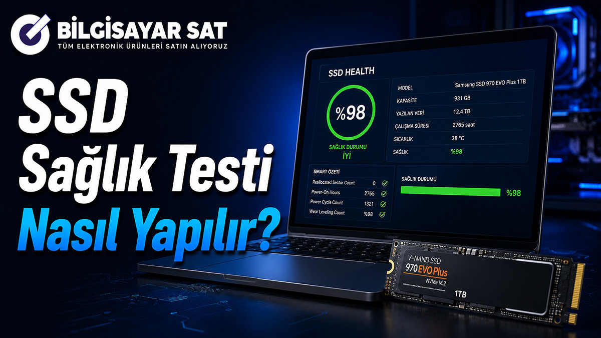 SSD Sağlık Testi Nasıl Yapılır? 2 SSD Sağlık Testi Nasıl Yapılır?
