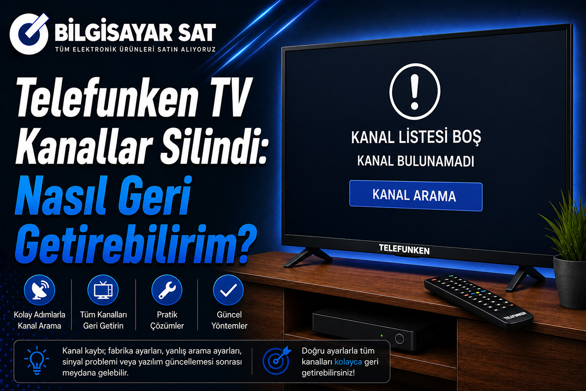 Telefunken TV Kanallar Silindi: Nasıl Geri Getirebilirim?