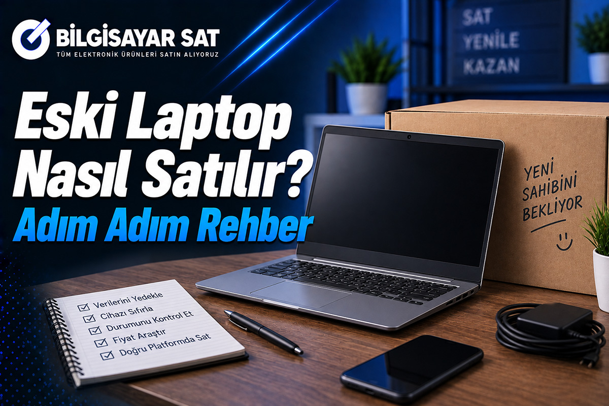 Eski Laptop Nasıl Satılır? Adım Adım Rehber