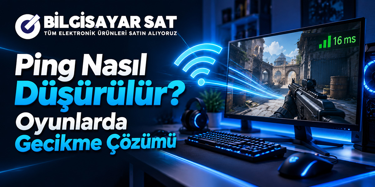 Ping Nasıl Düşürülür? Oyunlarda Gecikme Çözümü 1 Ping Nasıl Düşürülür? Oyunlarda Gecikme Çözümü